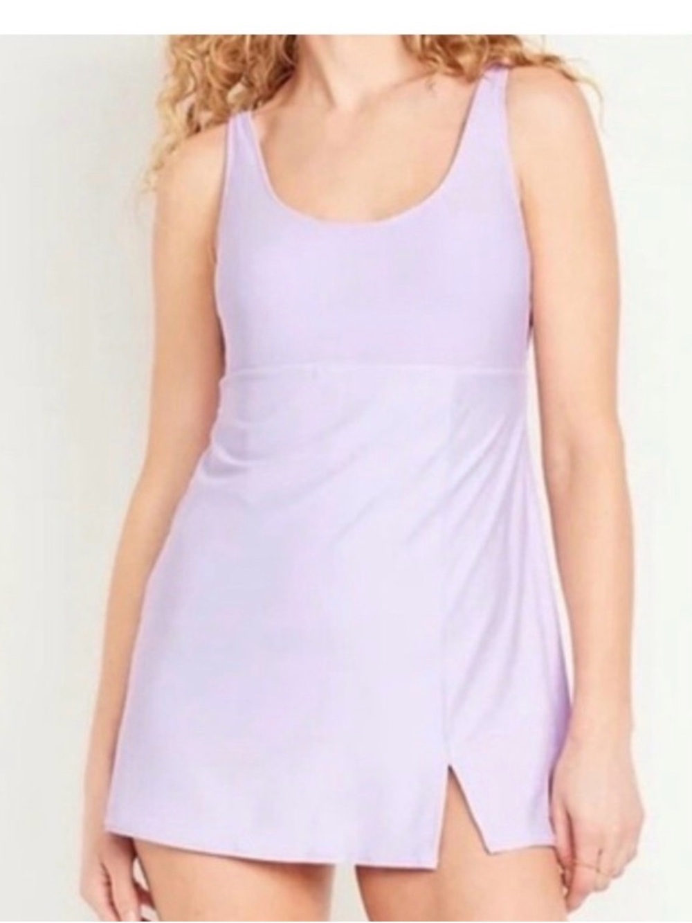 Old Navy Lavender One-Piece Swimdress - Light Purple